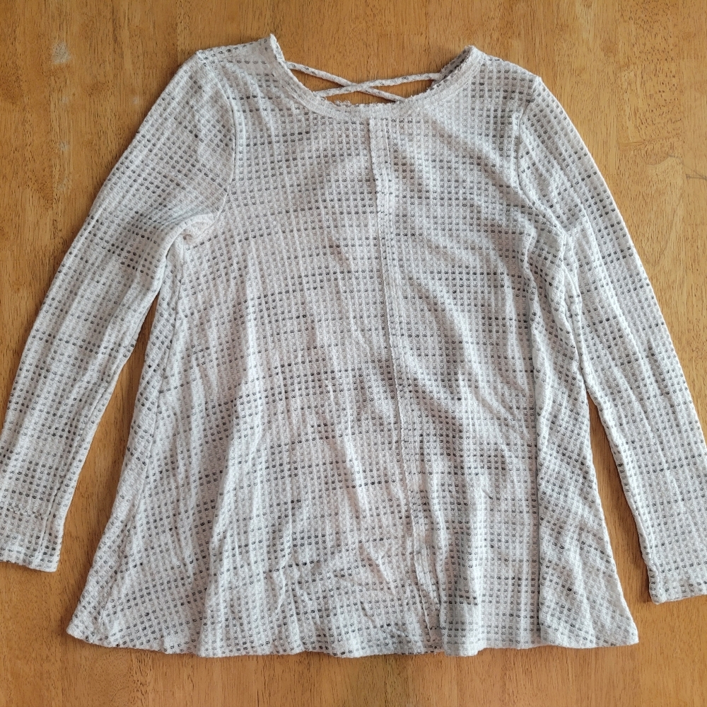 EUC Altar'd State gray knit sweater Top
